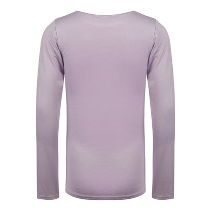 A2Z 4 Kids Girls Plain Long Sleeve T Shirt Soft Feel PE School Activewear Shirts