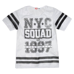 Kids Girls Baseball Tops Designer NYC Squad 1997 T Shirt Top Legging Set 7-13 Yr