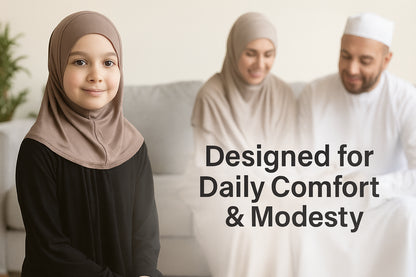 Kids Girls Plain Abaya Modest Muslim Prayer Dress Islamic Jilbab Robe Burkha