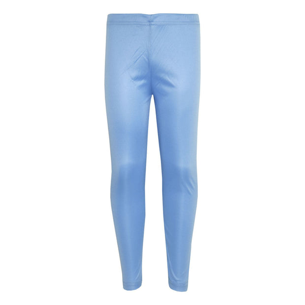 Gilrs Legging Kids Plain Color School Fashion Dance Leggings New Age 5-13 Years