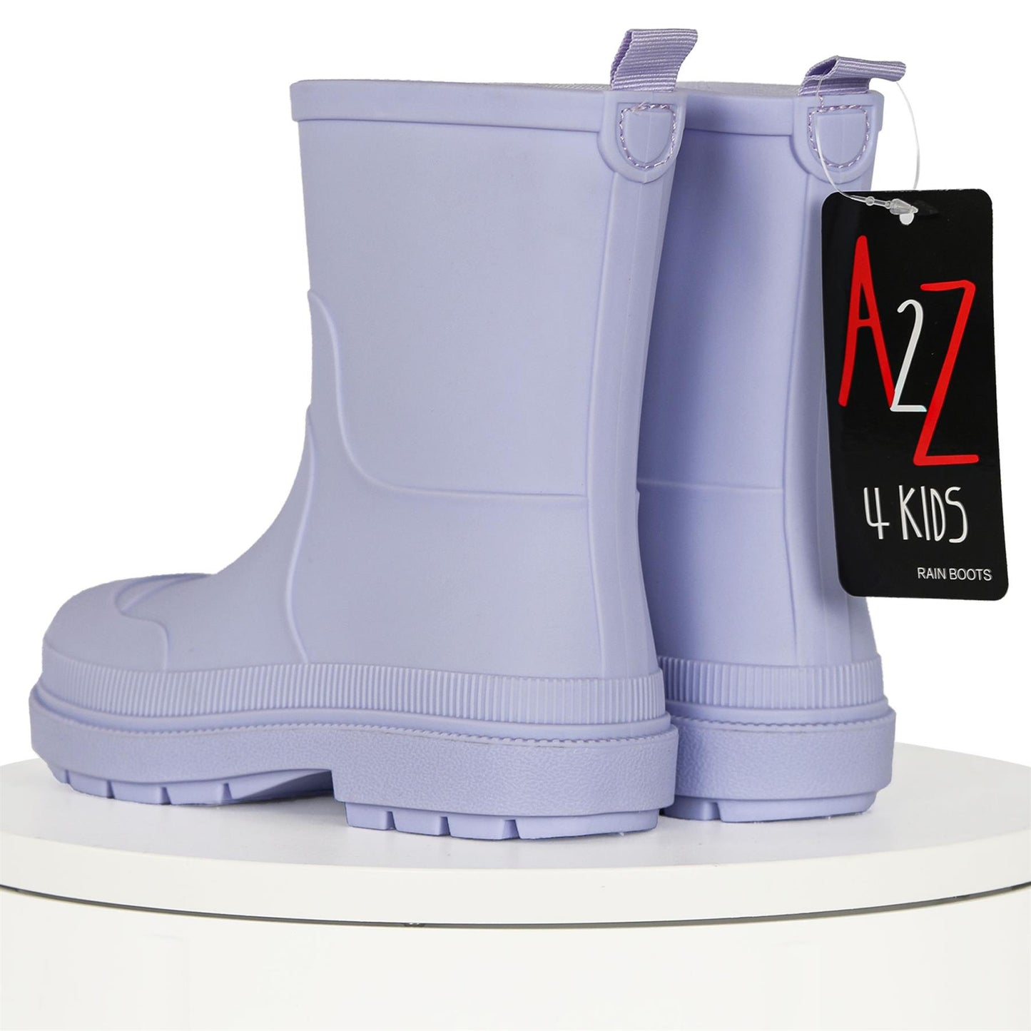 Kids Girls Wellington Wellies Non-Slip Waterproof Lightweight Rain Boots