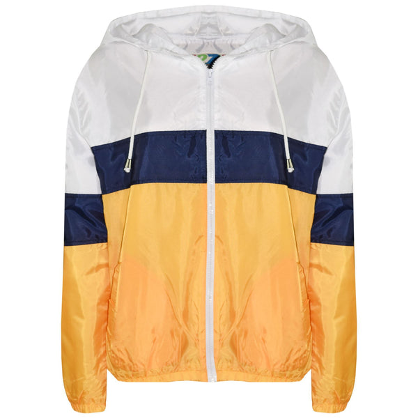 Kids Windbreaker Waterproof Raincoat Hooded Coat Girls Boys Age 5-13 Years