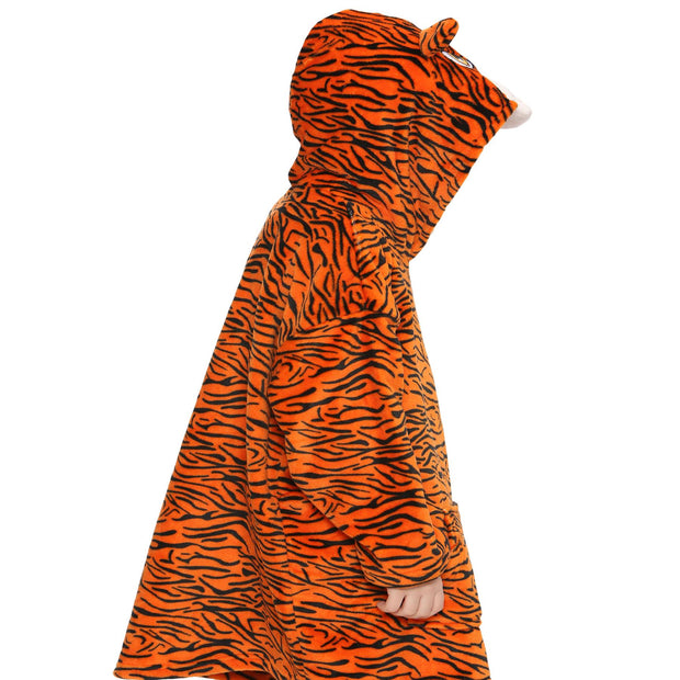 A2Z Unisex Mens Ladies Oversized Kangaroo Pocket Hooded Animal Wearable Blanket