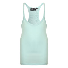 Kids Girls Childrens Vest Top Tank Top Fitted Age 5-6, 7-8, 9-10, 11-12,13 Years