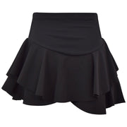 A2Z 4 Kids Girls High Waisted Ruffle Mini Skirt Double Layered Short Party Dress