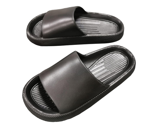 Mens Womens Slides Cloud Slippers Summer Non-Slip Thick Sole Open Toe Sandals