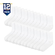 A2Z 12 Pack Ladies Socks Cotton Rich Plain Stylish Soft Comfortable Women Socks