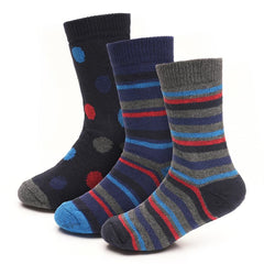 Kids Boys Girls Thermal Socks Winter Warmth Thick Insulated Cosy Warm Socks