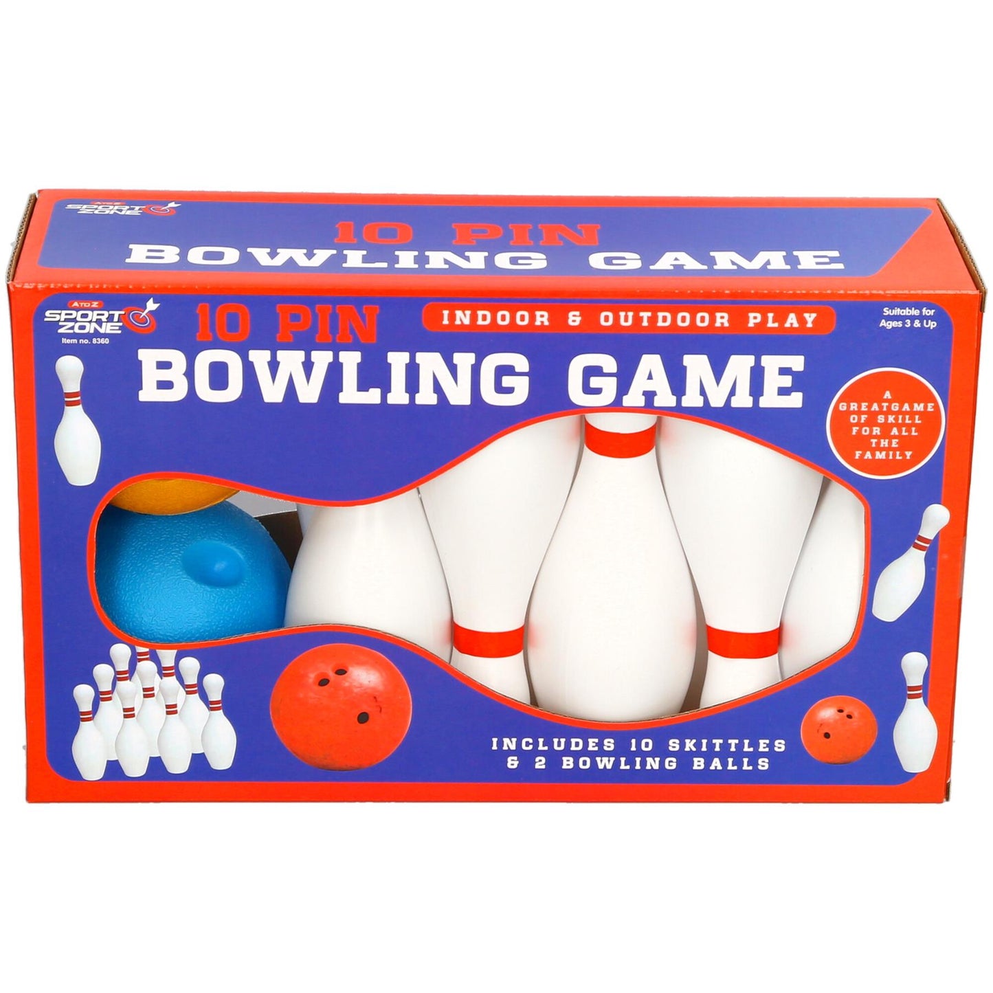 Kids Pin Bowling Play Set 10 Pin Bowling Toy Set Kids Skittles Bowling Game Set