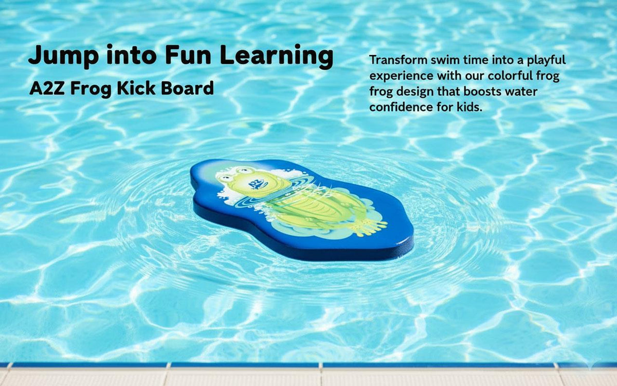 A2Z Animal Swimming Kick Board Penguin & Frog Design Training Aid for Beginners