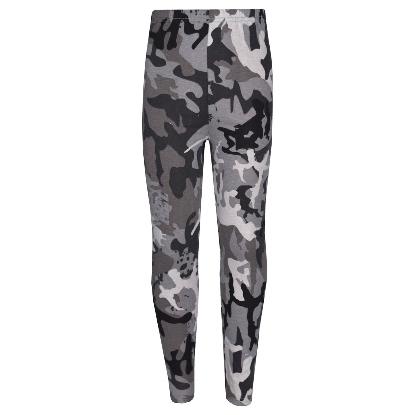 Girls Tops Kids Designer's #Selfie Camouflage Print Crop Top Legging Set 5-13 Yr