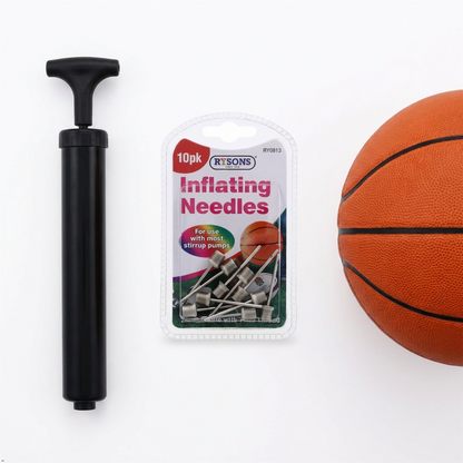 A2Z Inflating Needles 10 Pack Stainless Steel Ball Pump Needles for Football