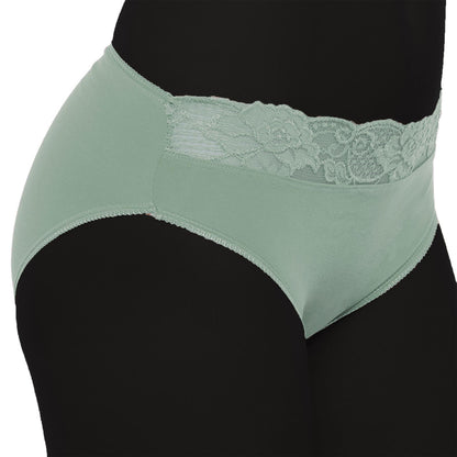 A2Z Ladies High Leg Briefs Underwear Pack Of 5 Adjustable Waist Hipster Shorts