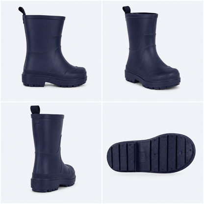 Kids Girls Wellington Wellies Non-Slip Waterproof Lightweight Rain Boots