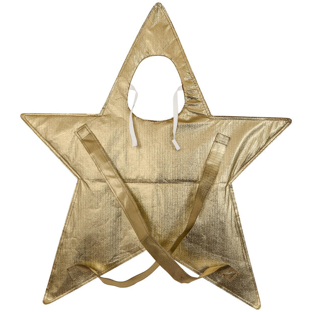 A2Z 4 Kids Xmas Nativity Star Costume Kids Christmas Nativity School Play Gold Star Fancy Dress Outfit for Kids Age 3-8 Years