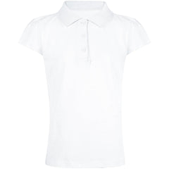 Kids Girls T Shirts Plain Polo Summer Fashion Soft Feel Tank Top 3-13 Yrs