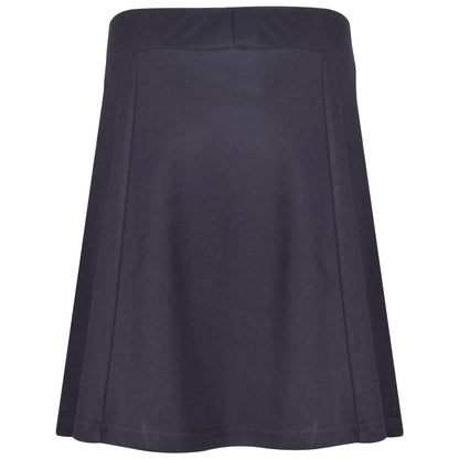 Kids Girls Plain School Uniform Skirt Elasticated Fit Summer Skater Skirts