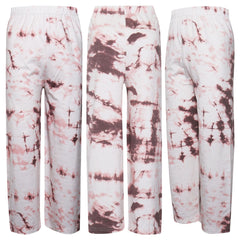 Kids Girls Palazzo Flared Wide Leg Pants Baggy Legging Loose Summer Trouser 7-13