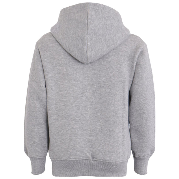 A2Z 4 Kids Girls Boys Unisex Plain Grey Tracksuit Hooded Sweat Hoodie & Bottom Jog Suit Joggers Age 5 6 7 8 9 10 11 12 13 Years