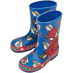 Anti-Skid Rain Boot Wellies Spiderman Officially Licensed Marvel Wellington Boot