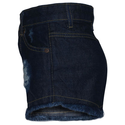 A2Z 4 Kids Girls Shorts Skinny Ripped Jeans Denim Stretch Short Casual�Half�Pant