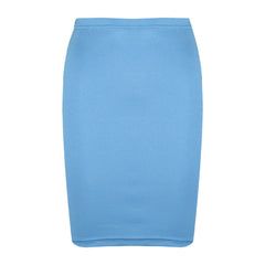 Kids Girls Plain Pencil Skirt Trendy Summer Clothing Sets Age 5-13 Years