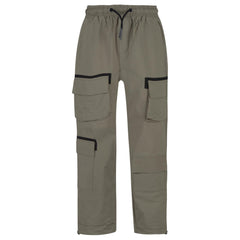 A2Z 4 Kids Boys Active Cargo Trousers Slim Fit Elasticated Waist Joggers Pants