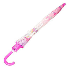 A2Z Kids POE Clear Dome Umbrella Wind and Rain Resistant Outdoor Travel Brolly
