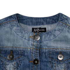 Kids Girls Denim Jackets Trendy Fashion Jeans Jacket Stylish Coats For Girls