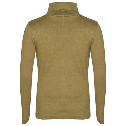 Kids Girls Polo Neck T Shirt Thick Cotton Turtleneck Jumper Long Sleeve Top 2-13