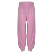 Kids Girls Ali Baba Style Plain Color Fashion Trendy Trouser 2-13 Years