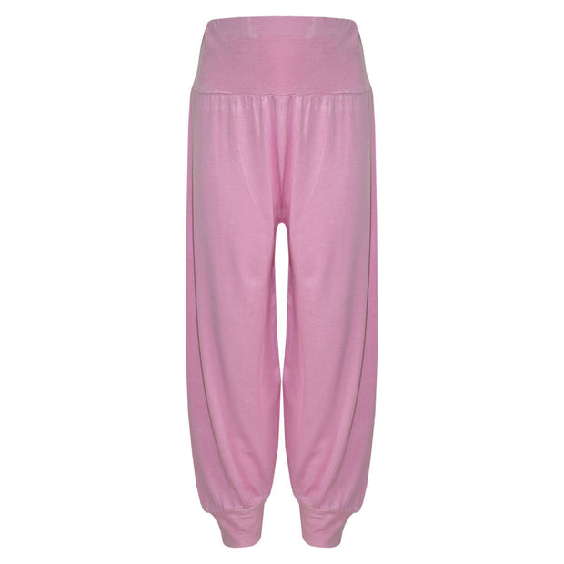 Kids Girls Ali Baba Style Plain Color Fashion Trendy Trouser 2-13 Years