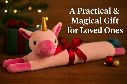 A2Z 3D Animal Face Draught Excluder 78cm Door Window Draft Wind Stopper for Dust