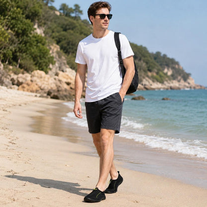 A2Z Mens Aqua Swim Shoes Neoprene Water Beach Pool Footwear UK 7 to 11