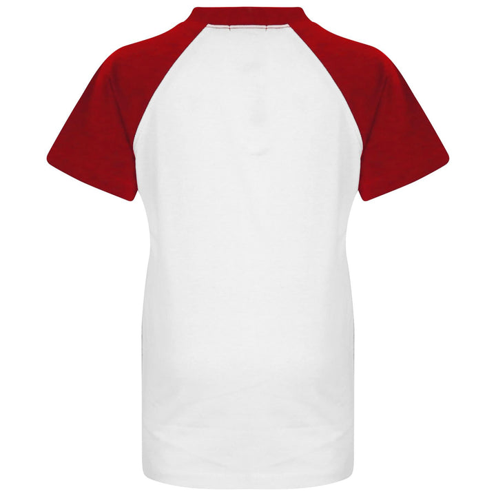 A2Z 4 Kids Raglan Style T Shirt & Shorts Red Contrast PJS Super Soft Matching Top Bottom Pyjamas Comfy Loungewear Dress Up Outfit Gifts for Children Girls Boys Age 5-13 Years - A2Z 4 Kids