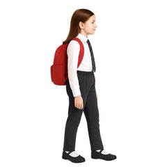 A2Z 4 Kids Girls Pants Plain School Uniform Pull Up Regular Fit School Trousers