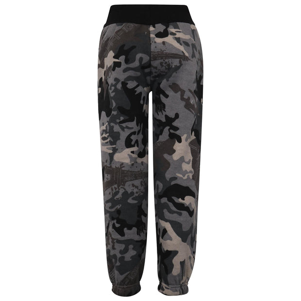 Kids Plain Tracksuit Sweatshirt Set Jumper and Bottoms PE School Girls Boys 2-13