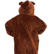 A2Z Unisex Mens Ladies Oversized Kangaroo Pocket Hooded Animal Wearable Blanket
