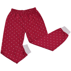 A2Z 4 Kids Girls Boys Polka Dot Children PJs 2 Piece Cotton Set Lounge Suit Nightwear Sleepwear Unisex Top Bottom Pyjamas Loungewear Dress Up Outfit Set Gifts for Children Girls & Boys Age 5-13 years