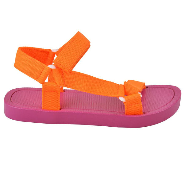 Womens Lightweight Footwear With Adjustable Straps Cushioned Insole Sandals