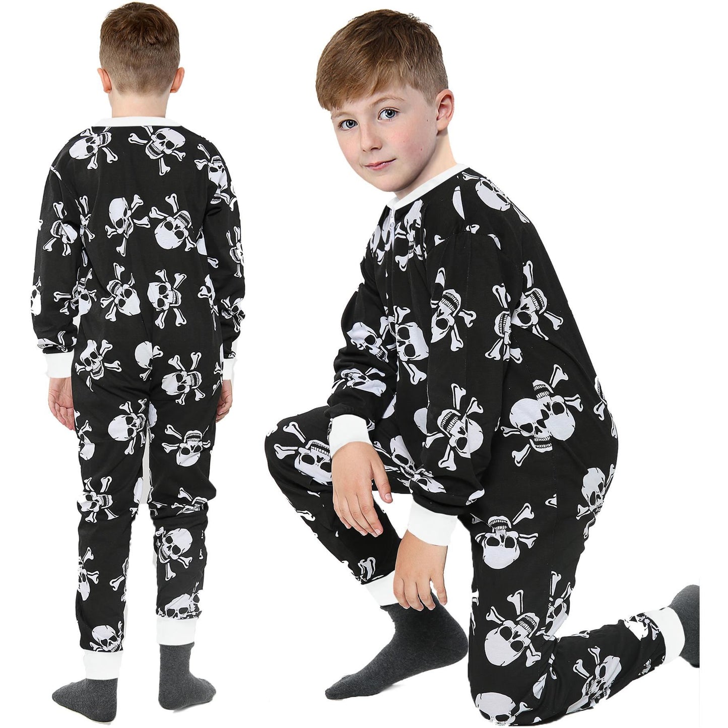 A2Z Onesie One Piece Kids Pyjamas Sleepsuit Leopard Print Costume For Girls