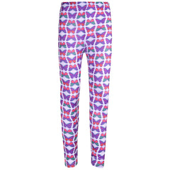 Kids Girls Legging Wild Flowers Butterflies Soft Stretchy Summer Fashion Bottoms