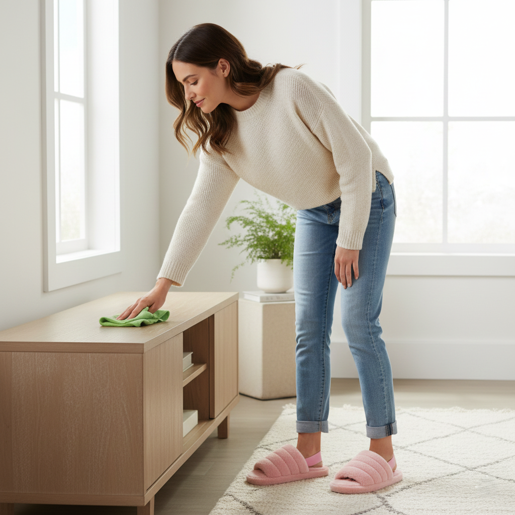 A2Z Women Sliders Fluffy Faux Fur Peep Toe Warm Winter Soft Cosy Ladies Slippers