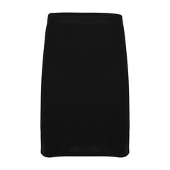 Kids Girls School Skirts Plain Pencil Skirt Elasticated Waist Uniform Skirt 7-13