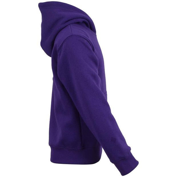 A2Z 4 Kids Girls Boys Sweat Shirt Tops Designer's Casual Plain Purple Pullover Sweatshirt Fleece Hooded Jumper Coats New Age 2 3 4 5 6 7 8 9 10 11 12 13 Years