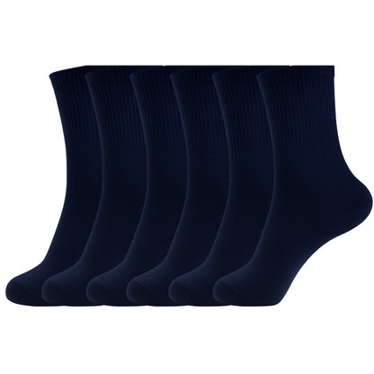 Kids Boys PE School Sports Socks Athletic Cotton Crew Socks Ideal for Playground