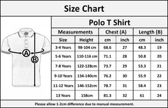 Kids Boys Girls Polo T Shirt Designer Plain Color School T-Shirts PE Top 3-13 Yr