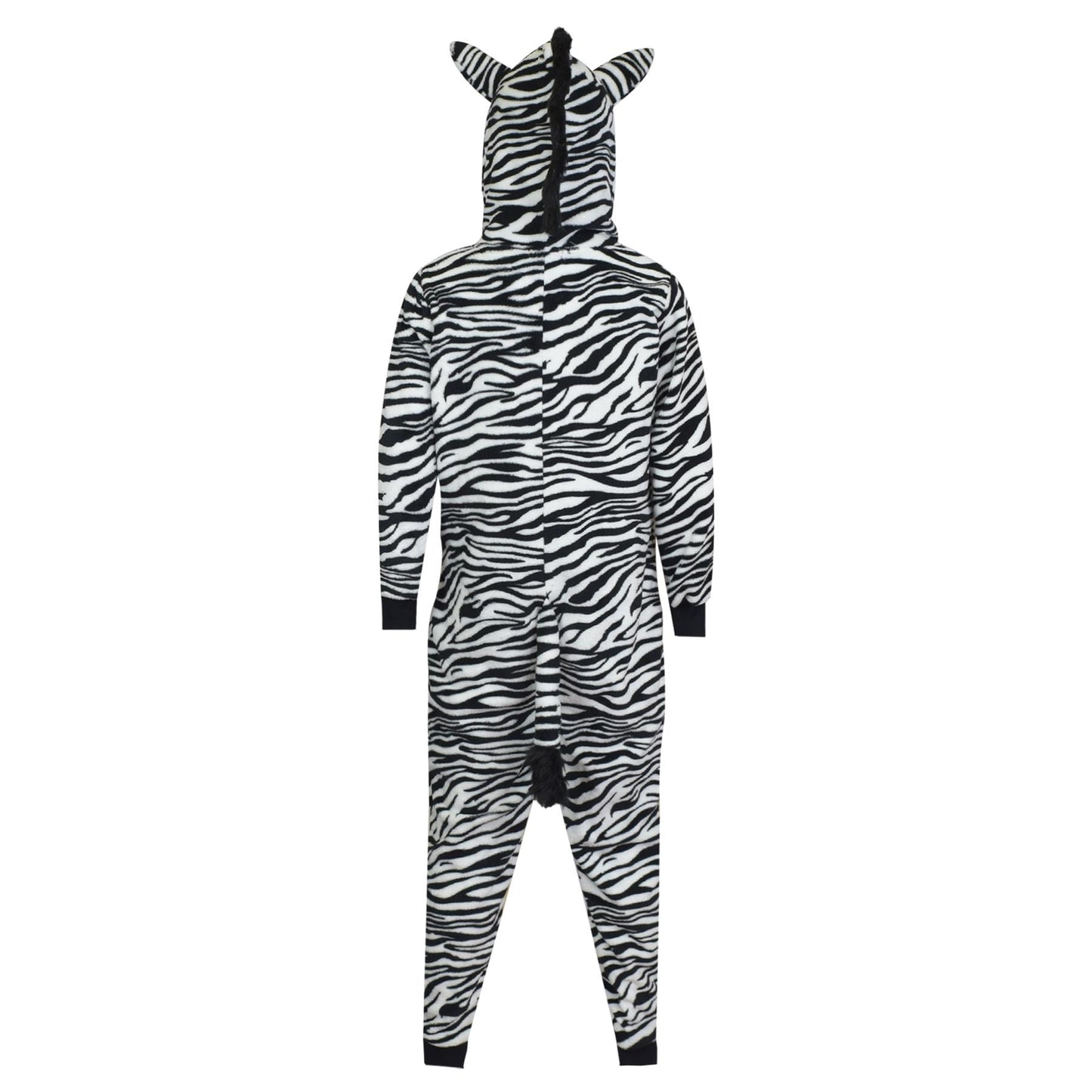 A2Z 4 Kids Unisex 2 Tone Zebra A2Z Onesie One Piece Zebra Cosplay Jumpsuit