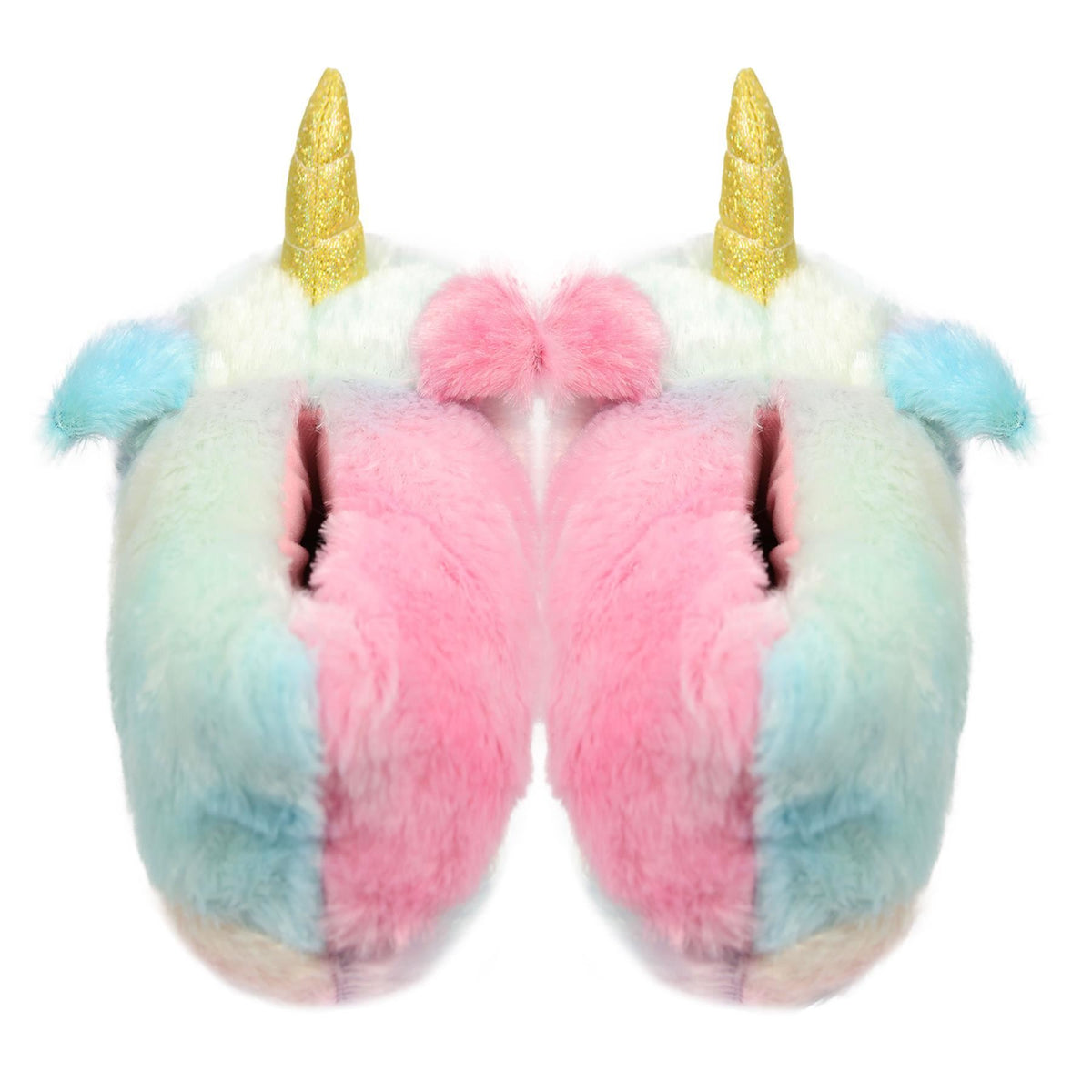 A2Z Unicorn Slippers Plush Soft Warm Cute Indoor Shoes For Kids & Womens