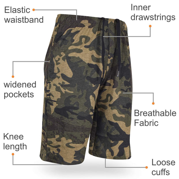 A2Z 4 Kids Boys 100% Cotton Shorts Comfort Stretch Camo Green Pants Trendy Casual Summer Cool Lightweight Shorts For Boys Age 5 6 7 8 9 10 11 12 13 Years - A2Z 4 Kids